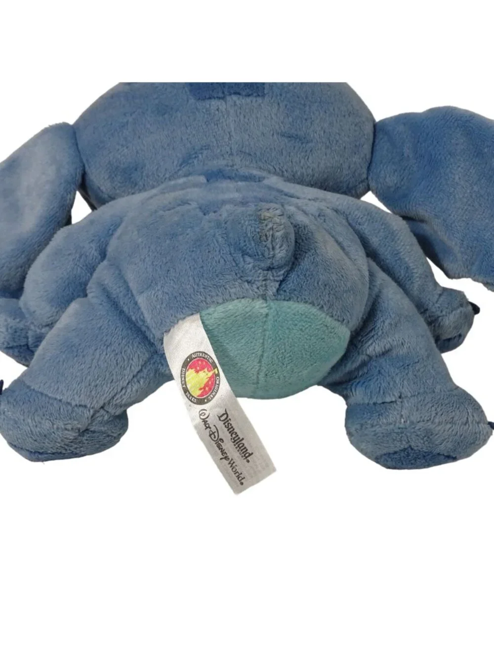 Disney Stitch Plush Toy Authentic Disney Parks Stuffed Animal Blue 7 inch